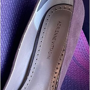 Adrienne Vitadinni suede shoes.